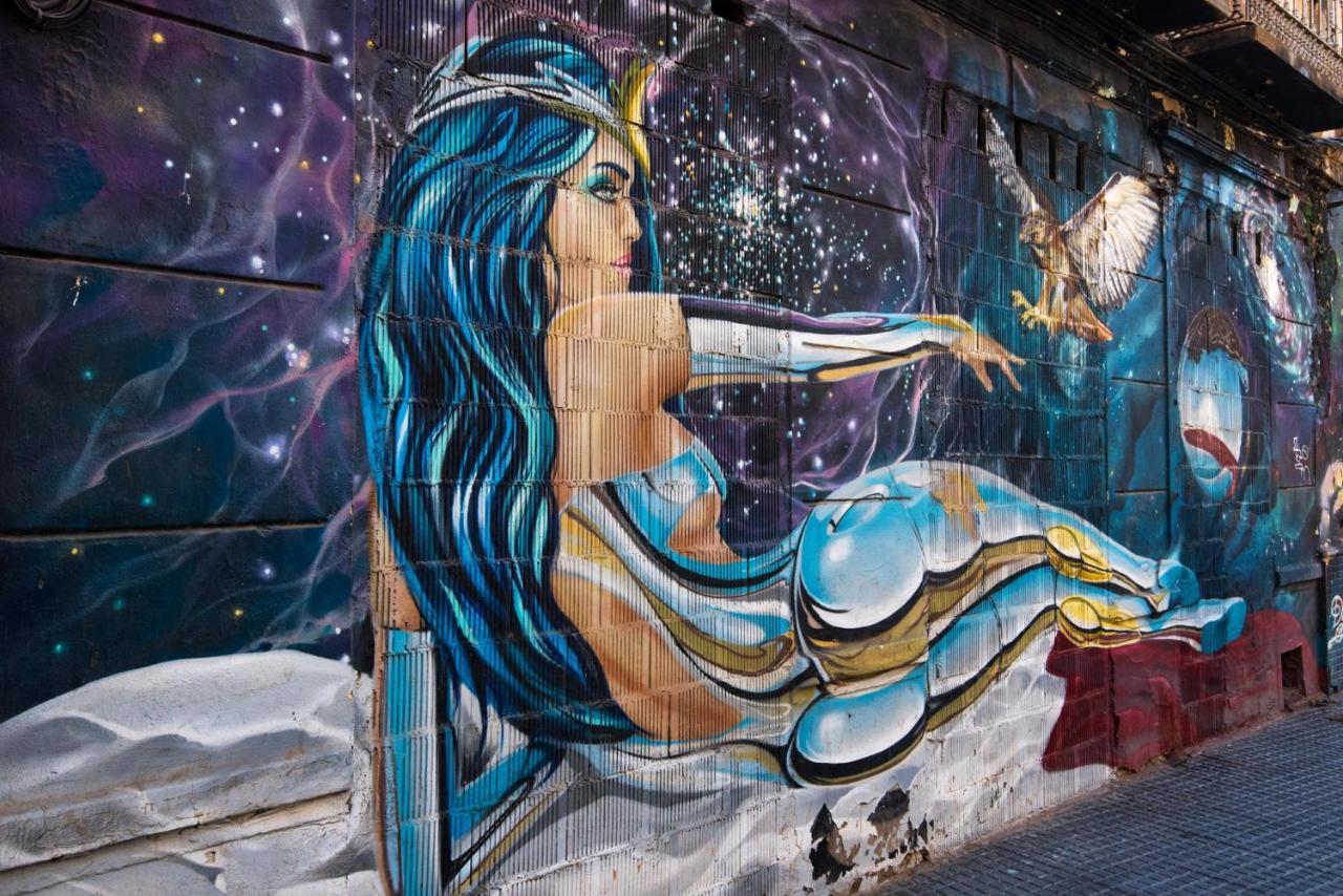 Street Art Fantasy 1 Daire Málaga Dış mekan fotoğraf