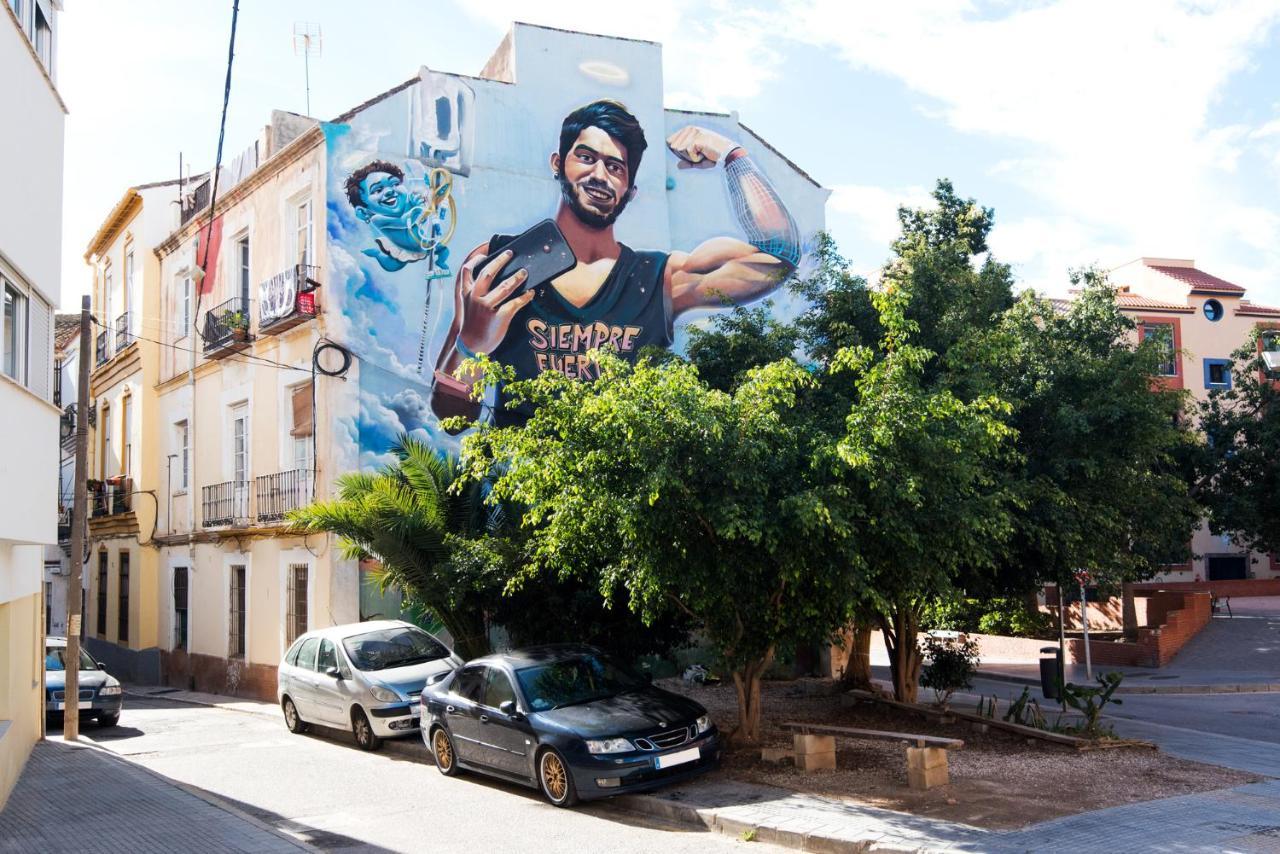 Street Art Fantasy 1 Daire Málaga Dış mekan fotoğraf
